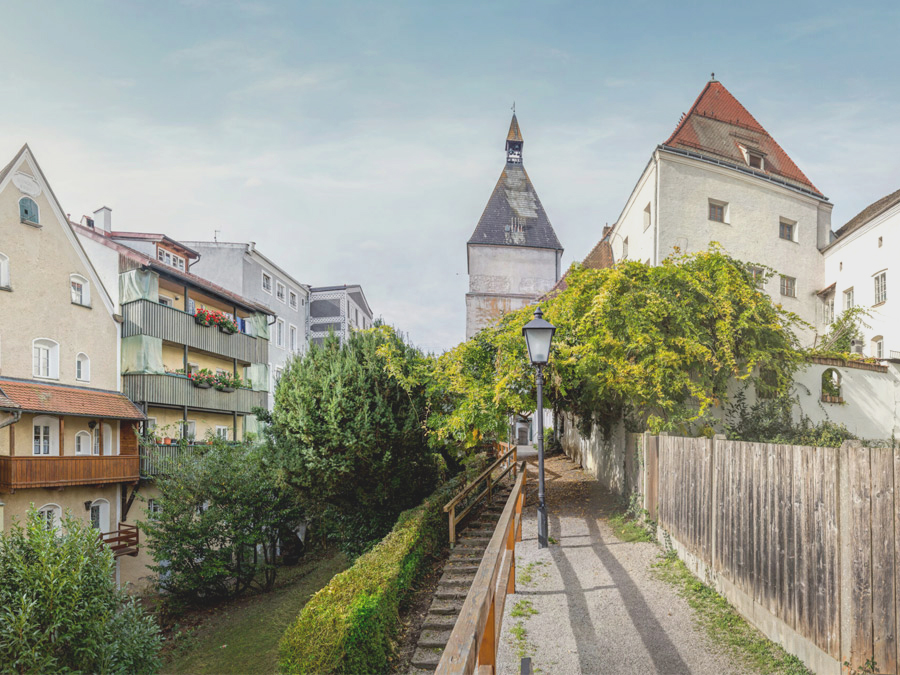 Ortsbild der Mitgliedsgemeinde Braunau